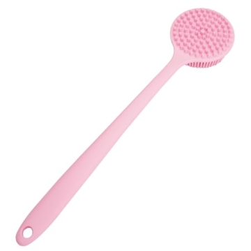 DNC Soft Silicone Back Scrubber Gentle Bath Brush