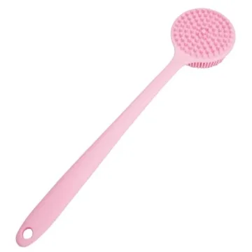 DNC Soft Silicone Back Scrubber Gentle Bath Brush