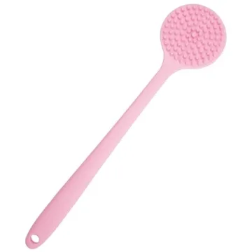 DNC Soft Silicone Back Scrubber Gentle Bath Brush