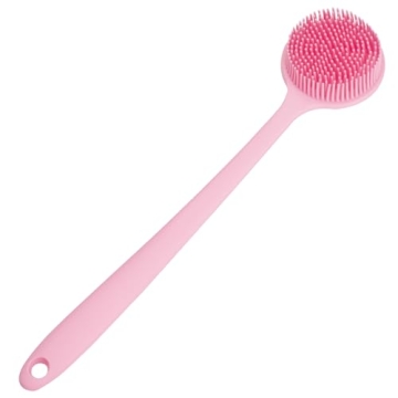 DNC Soft Silicone Back Scrubber Gentle Bath Brush