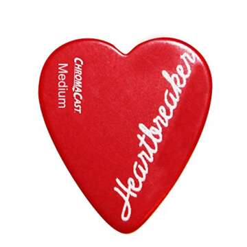 Heartbreaker Heart Shaped Music Picks - 12 Pack Online
