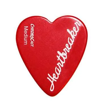 Heartbreaker Heart Shaped Music Picks - 12 Pack Online
