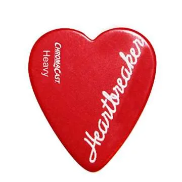 Heartbreaker Heart Shaped Music Picks - 12 Pack Online
