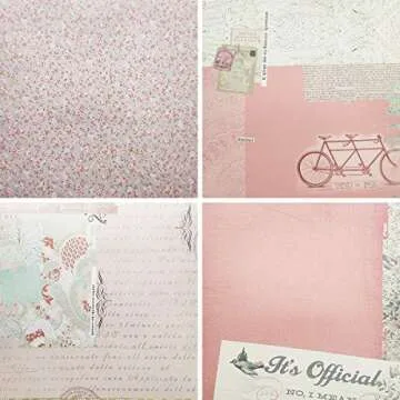 levylisa 8x8 Cardstock Paper Pad for Creative Crafting