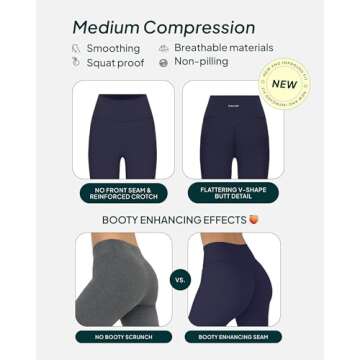 PAVOI ACTIVE High Waisted Buttery Soft Workout Leggings & Yoga Pants - FlexFlow Full Length, Small, ...