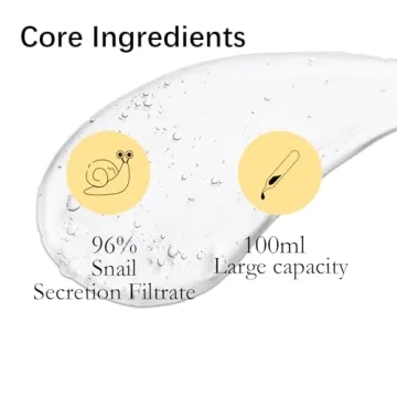 Snail Mucin Serum 96% Hydrating Essence for Skin Care