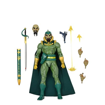 NECA King Features 7” Scale Action Figure – Original Superheroes Flash Gordon Series Ming The Me...