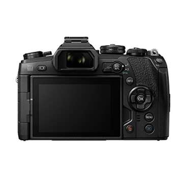 Olympus OM-D E-M1 Mark II 4K Mirrorless Camera Body, 20.4 Megapixels, 5-Axis IS, 60fps, 3-Inch Touch LCD, Black (Renewed)