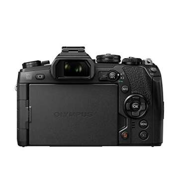 Olympus OM-D E-M1 Mark II 4K Mirrorless Camera Body, 20.4 Megapixels, 5-Axis IS, 60fps, 3-Inch Touch LCD, Black (Renewed)