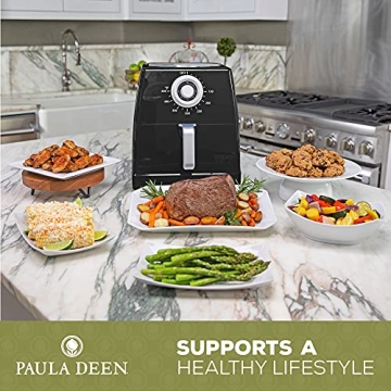 Paula Deen 8.5QT Large Air Fryer for Easy Healthy Cooking