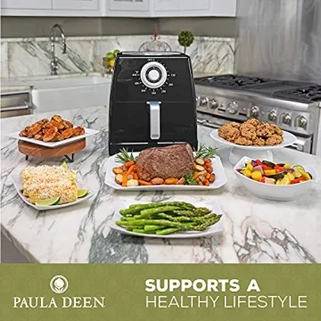 Paula Deen 8.5QT Large Air Fryer for Easy Healthy Cooking