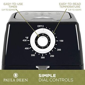 Paula Deen 8.5QT Large Air Fryer for Easy Healthy Cooking