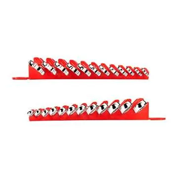 TEKTON Stubby Combination Wrench Set, 12-Piece (8-19 mm) - Holder | WRN01170