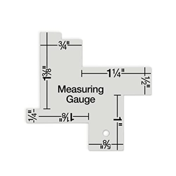 Dritz 3100 14 in 1 Measuring Gauge Enhance Sewing Precision