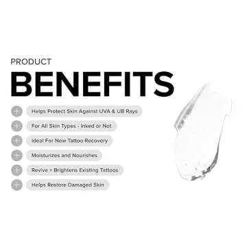 Mad Rabbit Tattoo Care Bundle Kit (3-Piece) Repair Soothing Gel, Enhance Balm & Defend SPF 30 Sunscr...