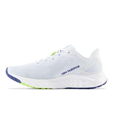 New Balance Women's Fresh Foam Arishi V4 Running Shoe, Ice Blue/Night Sky/Pink Moon, 7