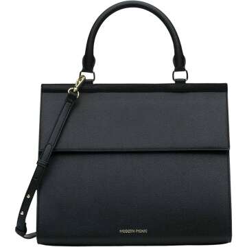 Modern Picnic Large Luncher Bag - Chic Insulated Cooler Purse for Women