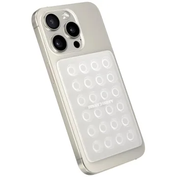 StickyGrippy Suction Phone Case Mount, Silicon Adhesive Phone Accessory for iPhone and Android, Hand...