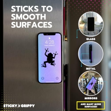 StickyGrippy: Ultimate Suction Phone Holder for Creators