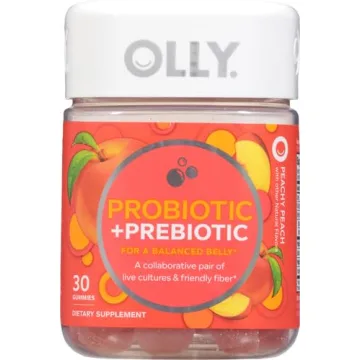 OLLY Probiotic + Prebiotic Gummies for Digestive Health