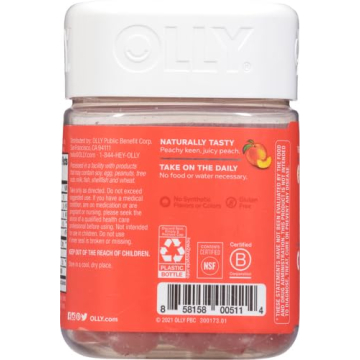 OLLY Probiotic + Prebiotic Gummies for Digestive Health