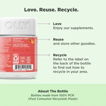 OLLY Probiotic + Prebiotic Gummies for Digestive Health