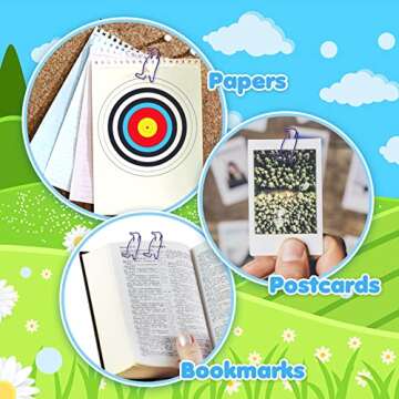 Penguin Shaped Paper Clips Small Cute Animal Shaped Bookmarks Paper Clips Funny Office School Supplies Christmas Birthday Gifts for Penguin Lovers Women Kids Coworkers Teachers Penguin Gifts(30PCS)