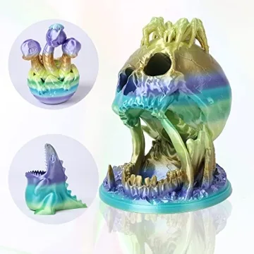 Shiny Silk Multicolor Rainbow PLA Filament for 3D Printing