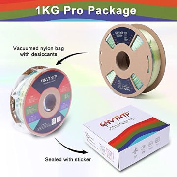 Shiny Silk Multicolor Rainbow PLA Filament for 3D Printing