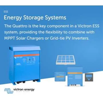 Victron Energy Quattro 5000VA 48-Volt Pure Sine Wave Inverter and 70 amp Battery Charger