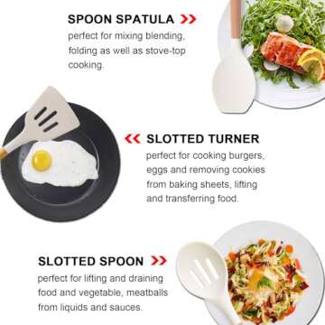 IOCBYHZ Heat-Resistant Kitchen Utensils Set 6Pcs