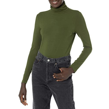Stylish Amazon Essentials Women's Long-Sleeve Turtleneck - Perfect for Any Occasion