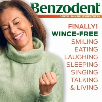 Benzodent Pain Relieving Dental Cream for Dentures and Braces