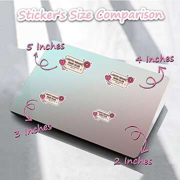 STICKYAME 3pcs Sm*tty Romance Sticker, Book Club Decal, Reader Waterproof Vinyl Sticker for Laptop, Phone, Water Bottles, Skateboard, Multi Color, Outdoor Use