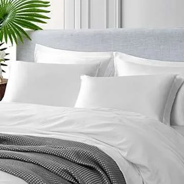 EHEYCIGA Satin King Pillow Cases 2 Pack Soft for Hair and Skin