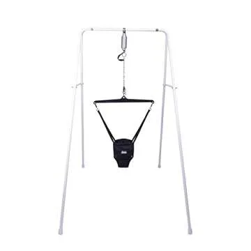 Jolly Jumper *Classic* (Black) - Trusted by Parents, Loved by Babies for Over 75 Years. The Original Baby Exerciser and Your Alternative to Activity Centers and Baby Bouncers.