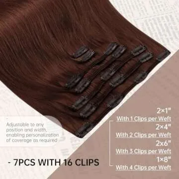 Sunny Hair Clip in Human Hair Extensions for Elegant Looks