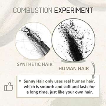 Sunny Hair Clip in Human Hair Extensions for Elegant Looks