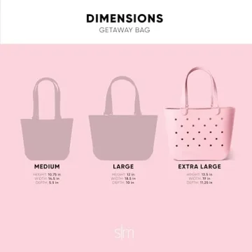 Simple Modern Waterproof Beach Bag for Family Adventures