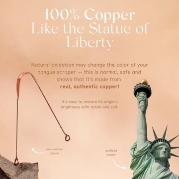 Arista Copper Tongue Scraper for Ultimate Oral Hygiene