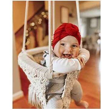 Baby Turban Newborn Turbans for Baby Girls Head Wraps Bow Hats for Newborns Baby Beanie Hats Headraps