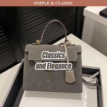 Top Handle Satchel Women Handbags Purse Leather Mini Satchel Bags Shoulder Bag for Ladies