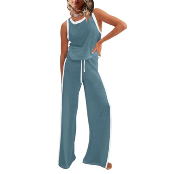 Comfortable 2Piece Women's Lounge Wear Set for Stylish Summer Outings