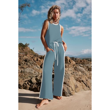 Stylish Women's 2Piece Lounge Wear Set Ideal for Summer