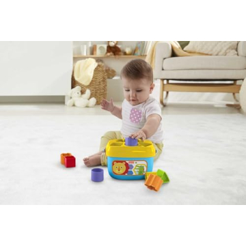 Fisher-Price Stacking Toy for Shape Sorting Fun 6+ Months