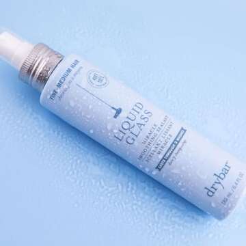 Drybar Liquid Glass Moisture-Rich Miracle Smoothing Sealant for Fine-Medium Hair | Heat Protectant for Hair, Lasts Through 3 Washes for Long-Lasting Frizz Resistance and High-Shine Finish