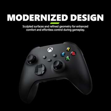 Xbox Wireless Gaming Controller 2025 Carbon Black for All Devices