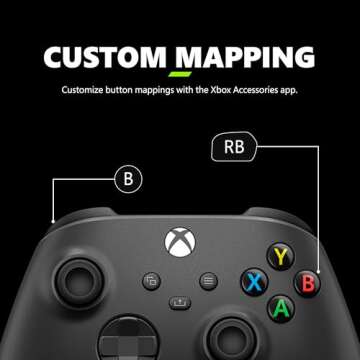 Xbox Wireless Gaming Controller 2025 Carbon Black for All Devices