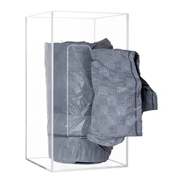Aphbrada Acrylic Trash Bag Dispenser for Easy Access and Organization