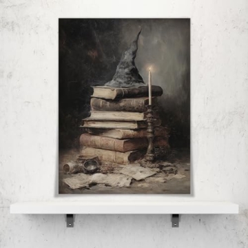 Vintage Halloween Canvas Wall Art for Festive Decor